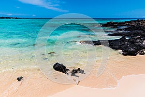 Exposed Lava on The Shore of Makalawena Beach and Kua Bay photo