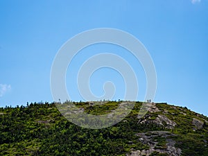 Exposed Mountain Summit, Mahoosuc Range, Maine