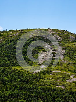 Exposed Mountain Summit, Mahoosuc Range, Maine