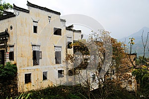 Exposure of crops in Autumn season at Huanglin village