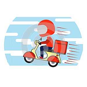 Express delivery icon concept