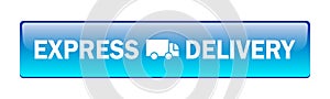 express delivery truck icon button