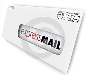 Express Mail Fast Expedited Shipment Delivery Letter Message