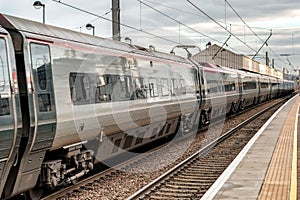 Express train Euston London, UK bound