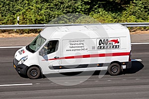Express-040 van on motorway