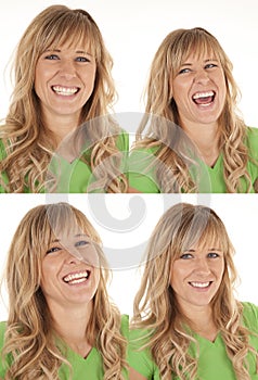 Expression green laugh