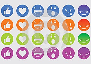 Expression icons