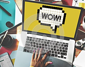 Expression Words Emotion Communication Slang Concept