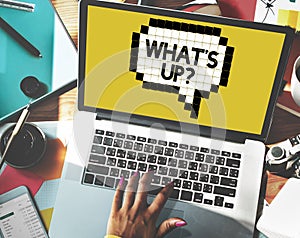 Expression Words Emotion Communication Slang Concept