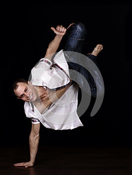 Expressive breakdancer