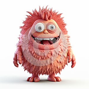 Expressive 3d Monster Character Study With Attention To Texture And Tracing photo