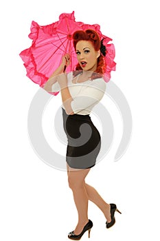 Expressive pinup