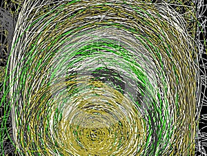 Infinite Swirl â Minimal Scribble Design