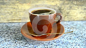 Expresso, cup with camera drive