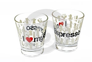 expresso glasses two