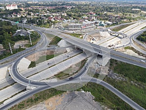 Expressway that people use their cars to travel around for work, daily life and transportation