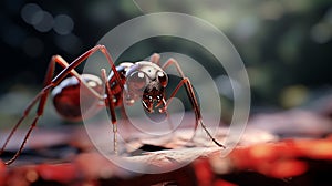 Exquisite Ant Exploration: Jiusion 1000x Endoscope Reveals Ultra-Realistic Details, Rendered with Octane for Unmatched Precision. photo