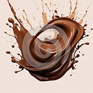Exquisite Chocolaty Liquid Art: A Taste of Surrealism by Marthadrmundobulmajr