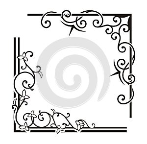 Exquisite Corner Ornamental Designs