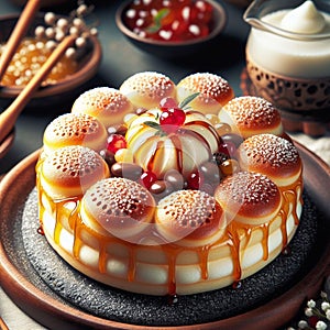 Exquisite Hotteok, a Sweet Visual Treat Korean Cake