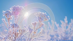 Exquisite intricate frost designs on winter windowpanes creating a stunning background