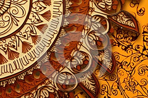 Exquisite intricate patterns. stunningly detailed design perfect for photo stock licensing