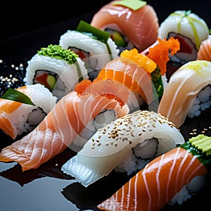Exquisite Japanese Food Sushi Experience