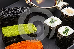 Exquisite Japanese style sushi map 01