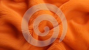 Exquisite Orange Furry Background Stock Photo For Fashion Designers