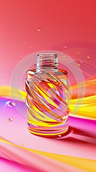 Exquisite perfume bottle
