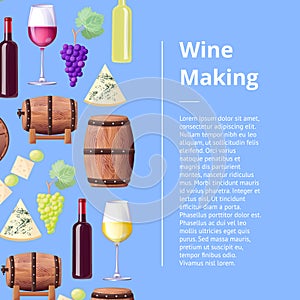 Exquisite Wine Making Process Promotional Poster