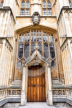 Exquisitely crafted wooden door