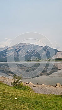 Exshaw, Alberta, Canada. AUG 07, 2023. The dome at the Lafarge Exshaw cement plant.