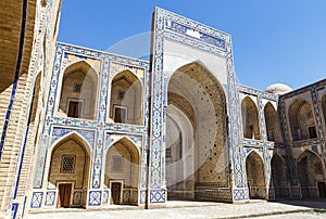 Ulugbek madrassa in Bukhara, Uzbekistan