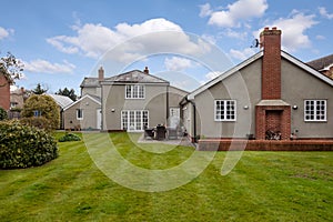 Extended traditional detached cottage