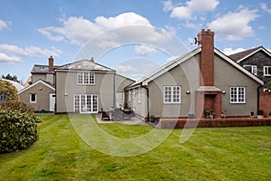 Extended traditional detached cottage