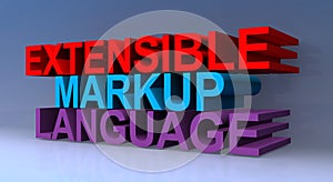 Extensible markup language