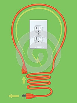 Extension Cord Light Bulb