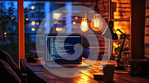 extension lighting up code editor