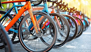 Extensive array of new bicycles available at cycle sport store for a diverse selection photo