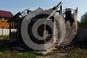 Extensive Fire Damaged Real Estate Property