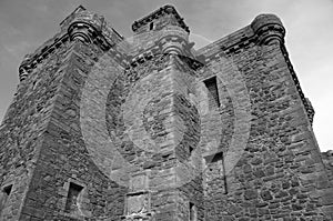 Exterior of Balvaird Castle