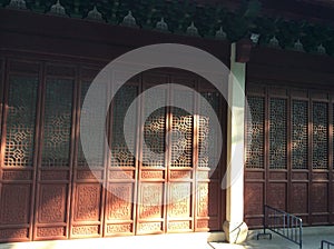 Exterior of A Buddhist Hall in Lingyin Temple, Hangzhou