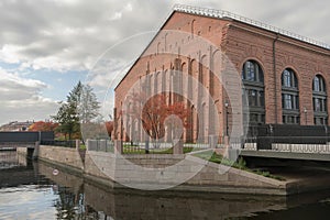 exterior of building of New Holland in Spb