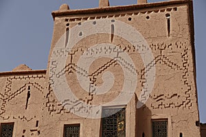 Exterior buildings of Kasbah Taourirt