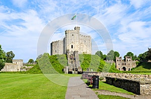 Exterior of Cardiff Castle Ã¢â¬â Wales, United Kingdom photo