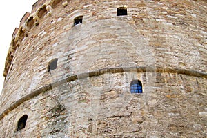 Exterior castle wall