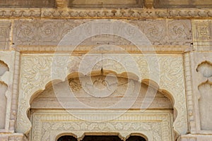 Exterior of the Chaubey Mahal in Kalinjar Fort, Kalinjar, Uttar Pradesh, India, Asia