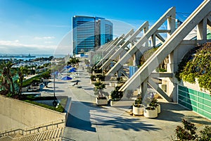 The exterior of the Convention Center