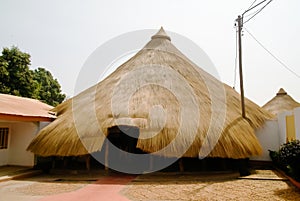 Exterior of Cours Lamido Palace , Ngaoundere, cameroon